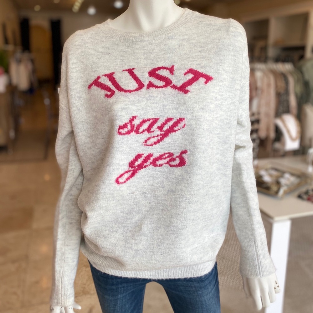 Heather Grey Sweater